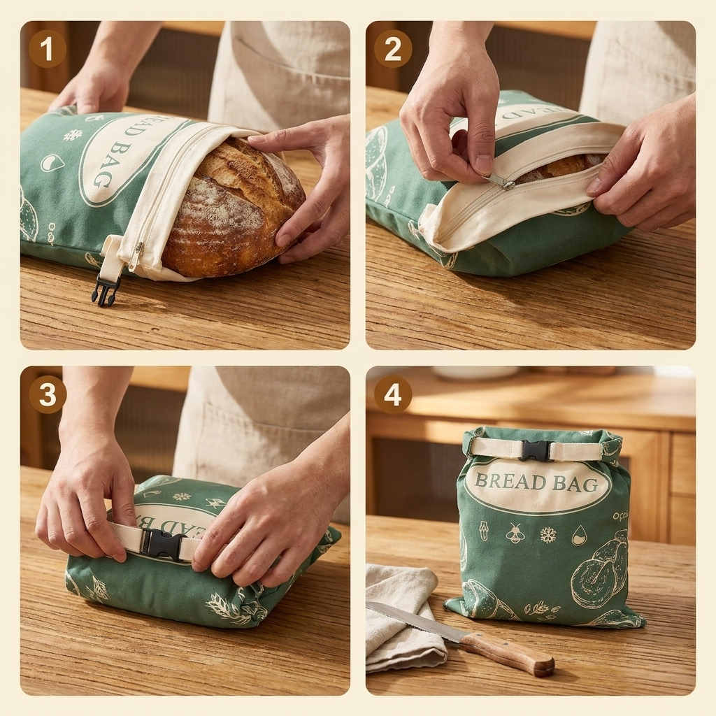 Loafresh - Beeswax bread bag